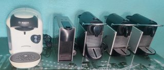 Lote Cafeteras Bosch y Nespresso