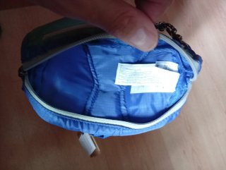 Borsa a spalla Patagonia Blu e Verde 1L
