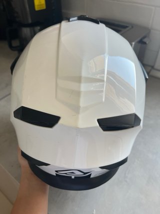 Casco de moto Acerbis blanco