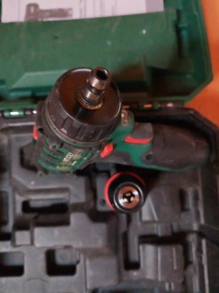 Taladro Parkside 12V con maletín SIN BATERÍA