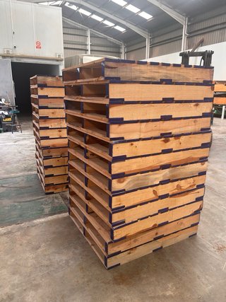 Palets de madera 1x1,06m nuevos