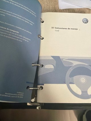 Manual Golf V Original VW