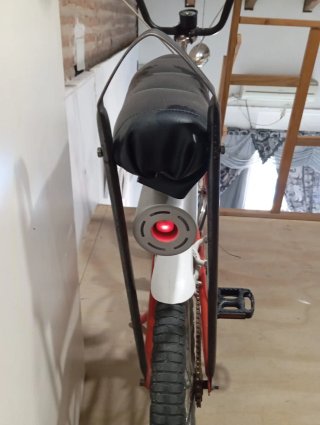 Bicicleta Motoreta Roja