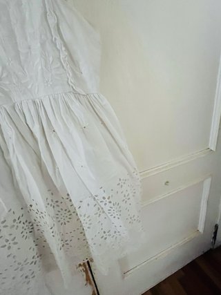 Vestido bordado Zara Talla M