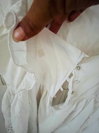 Vestido bordado Zara Talla M