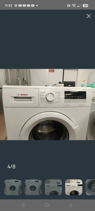 Lavadora Bosch Carga 7kg