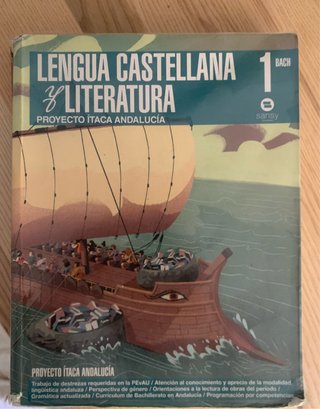Lengua castellana y literatura, 1 BACH.