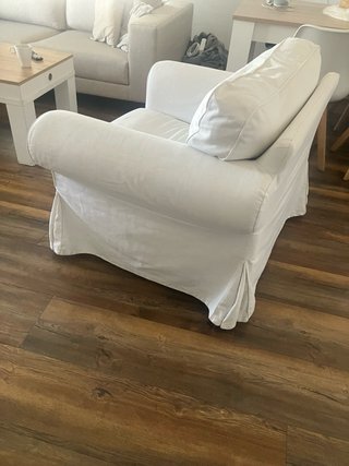 Sillón desenfundable con cojines reversibles