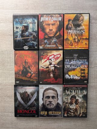 Películas en DVD 1x5€ / 3x12€ / 10x35€