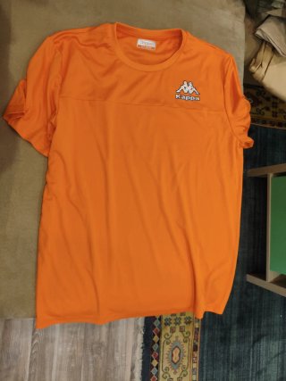 Camiseta deportiva Kappa naranja talla L