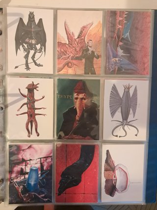The Alien World of Wayne Barlowe Collectible Cards