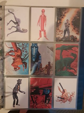 The Alien World of Wayne Barlowe Collectible Cards