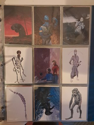 The Alien World of Wayne Barlowe Collectible Cards
