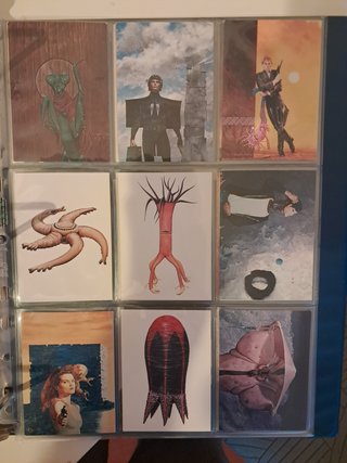 The Alien World of Wayne Barlowe Collectible Cards