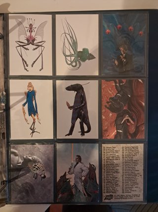The Alien World of Wayne Barlowe Collectible Cards