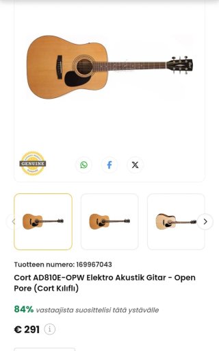 Cort AD 810 E Guitarra Electroacústica