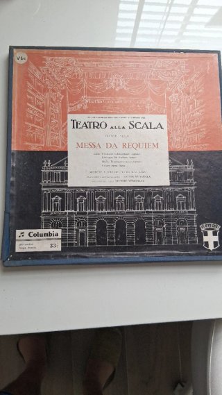 Vinilo Verdi Messa da Requiem Teatro alla Scala