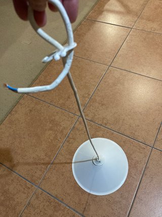 3 Lámparas de Techo Blancas
