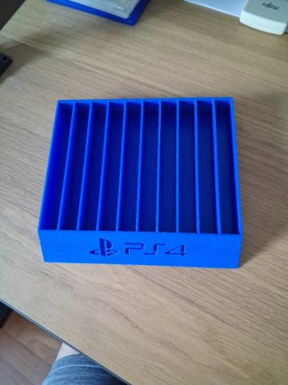 Expositor Juegos PS4 (PlayStation 4) Azul