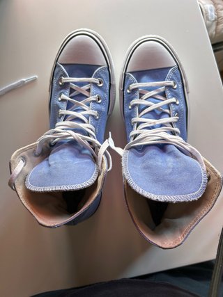 Converse All Star plataforma azul