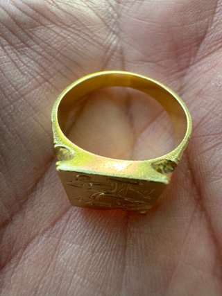 Sello de oro 18k