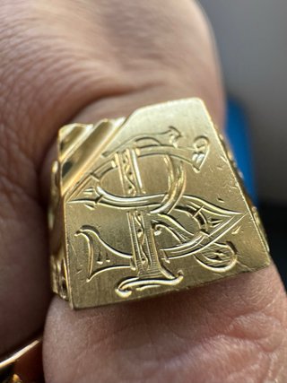Sello de oro 18k