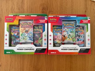 Lote Pokémon Primer Compañero Serie 1 y 2