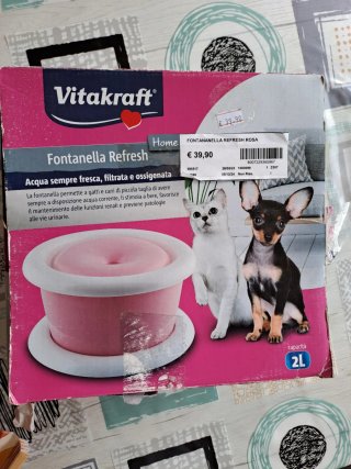 Fontanella Refresh Vitakraft per gatti/cani