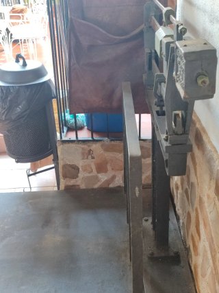 Antigua báscula industrial - Basculería del Norte