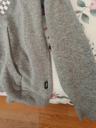 Sudadera Gris Vans de Hombre