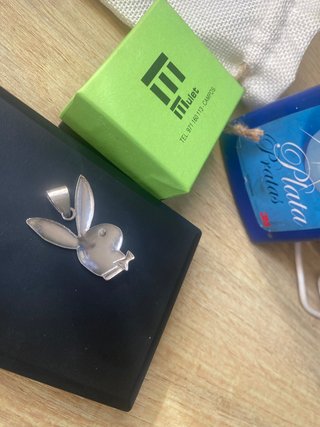 Colgante Playboy Plata