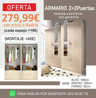 Armario ropero ENVIO