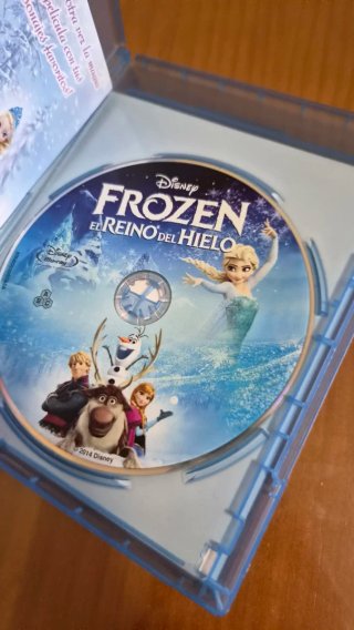 Blu-ray Frozen: El Reino del Hielo
