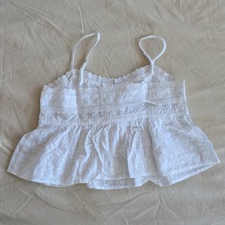Mango Crop Top Brocado