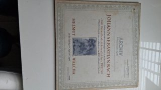 Vinilo J.S. Bach Archiv Production BWV 769