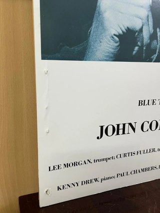 Póster John Coltrane - Blue Train Vintage JAZZ