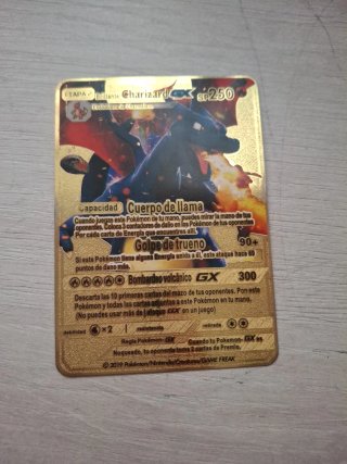 Carta Pokémon Charizard GX Brillante SP250