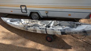 Piragua   Kayak Prowler 13 con remos