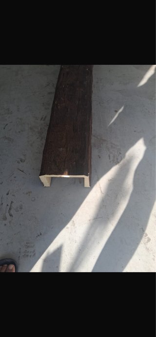 Viga artificial imitación madera 300/20/15
