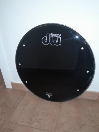 Parche Bombo DW 22 Negro
