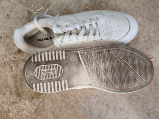 Zapatillas Pull&Bear plataforma blancas