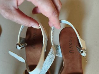Sandalias de piel con plataforma