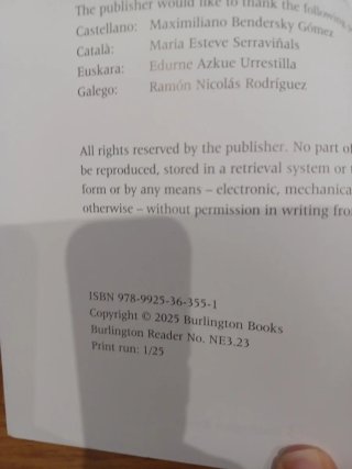 Libro de lectura de inglés