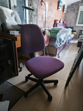 Silla de estudio con ruedas