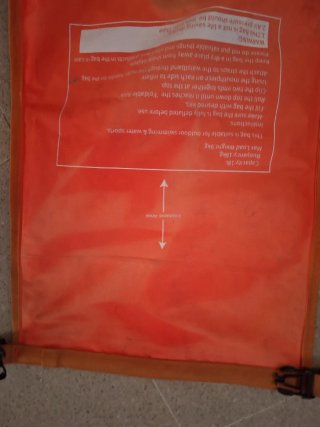 Bolsa natación impermeable Naturehike naranja