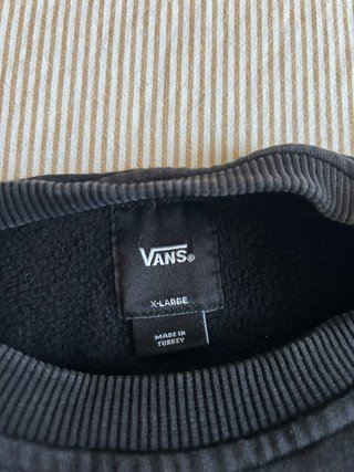 Sudadera Vans Negra Off The Wall