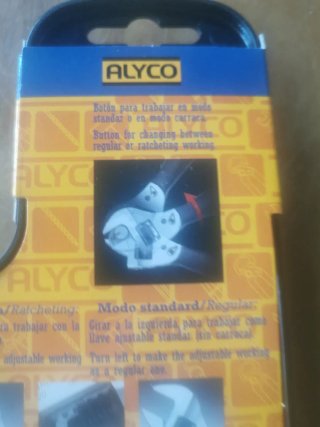 Llave Ajustable Ratchet Alyco