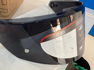 Visera AGV K3 Black Smoke
