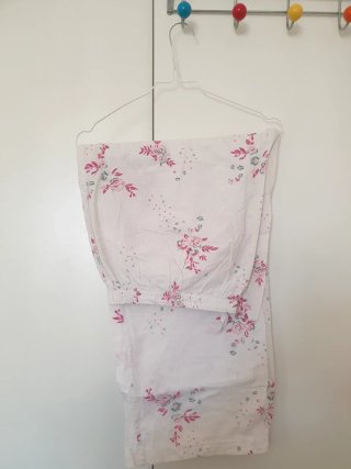 Camisa y pantalón pijama floral Cotton talla L
