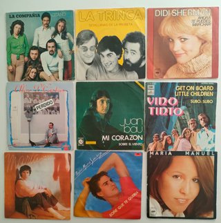 Discos de vinilo a 1 € cada uno